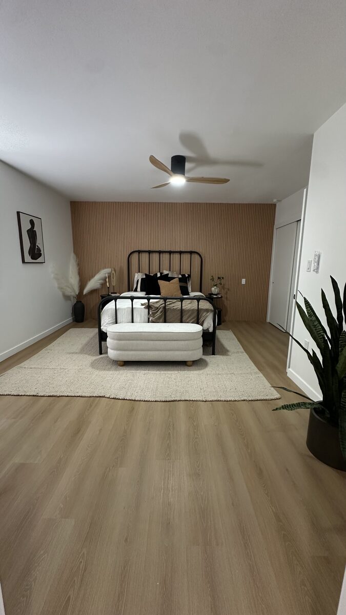 Bedroom addition project in Scottsdale home