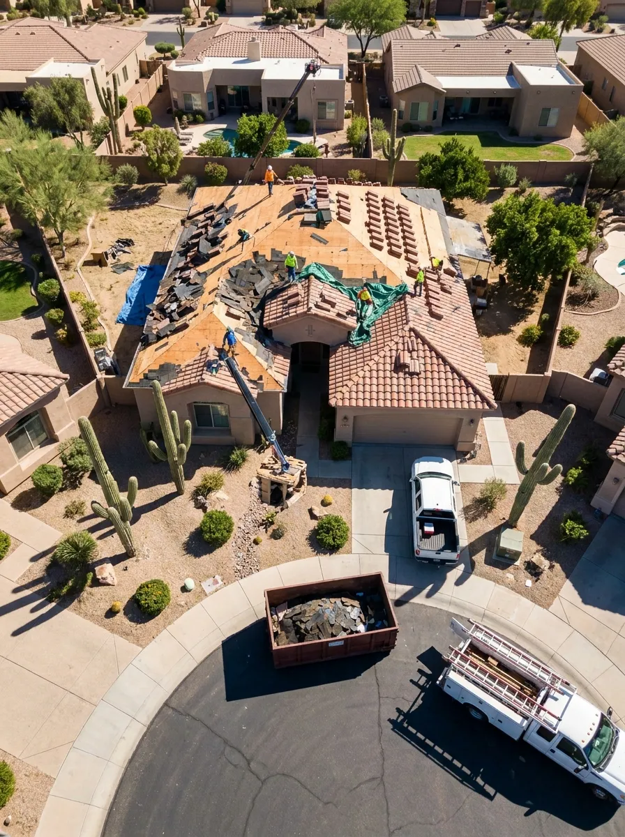 Quality roofing detail work